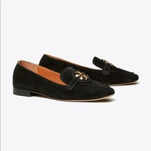 Black Metal Miller Loafer Natural Suede
